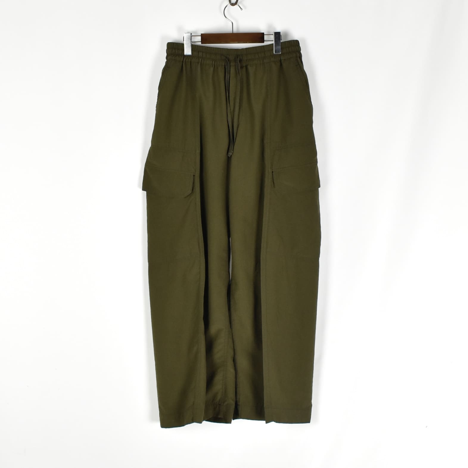 beautiful people tropical wol bow silhouette pants olive[1525105012]