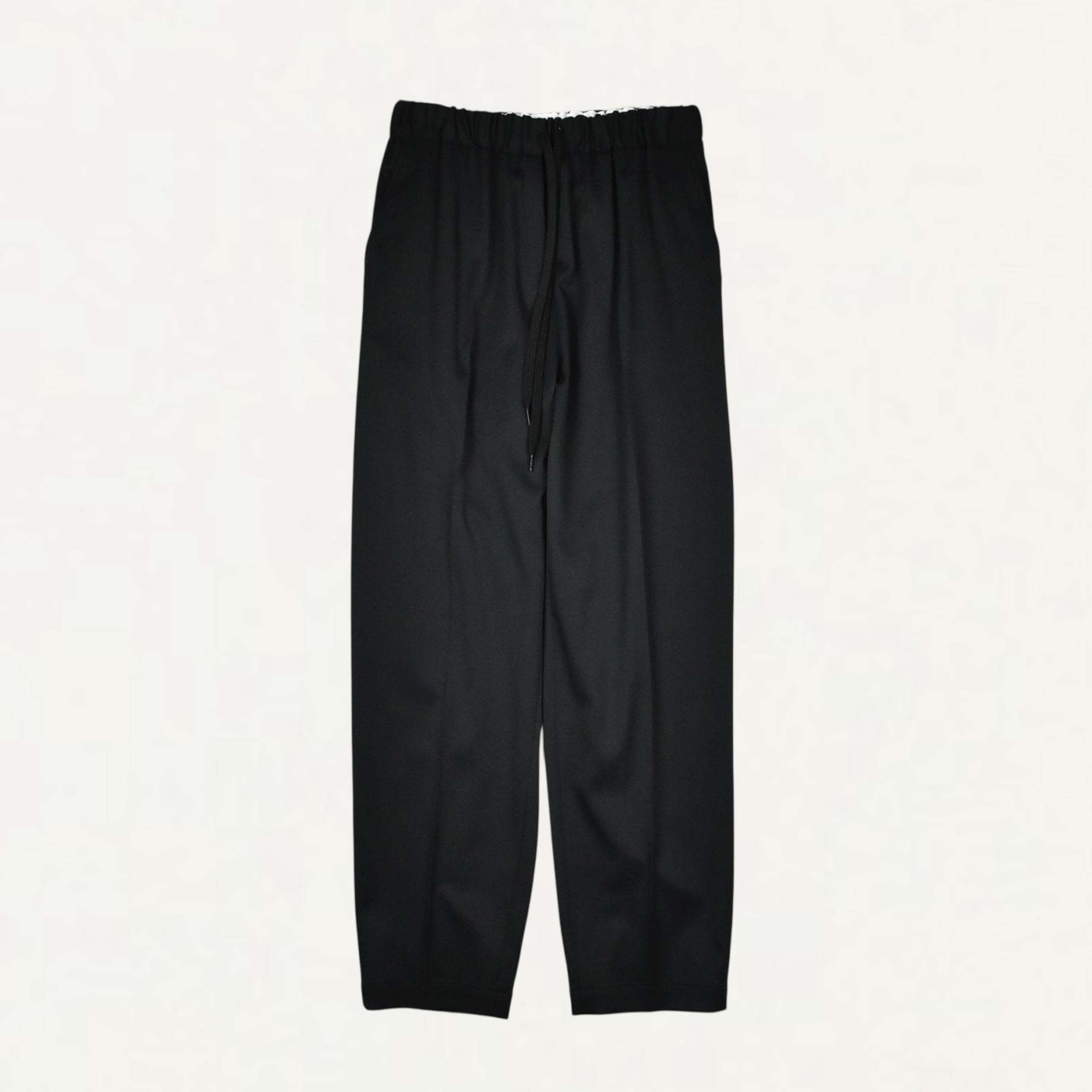 MM6 MAISON MARGIELA Drawstring Tailoring Wool Trousers Black[S52KA0512]