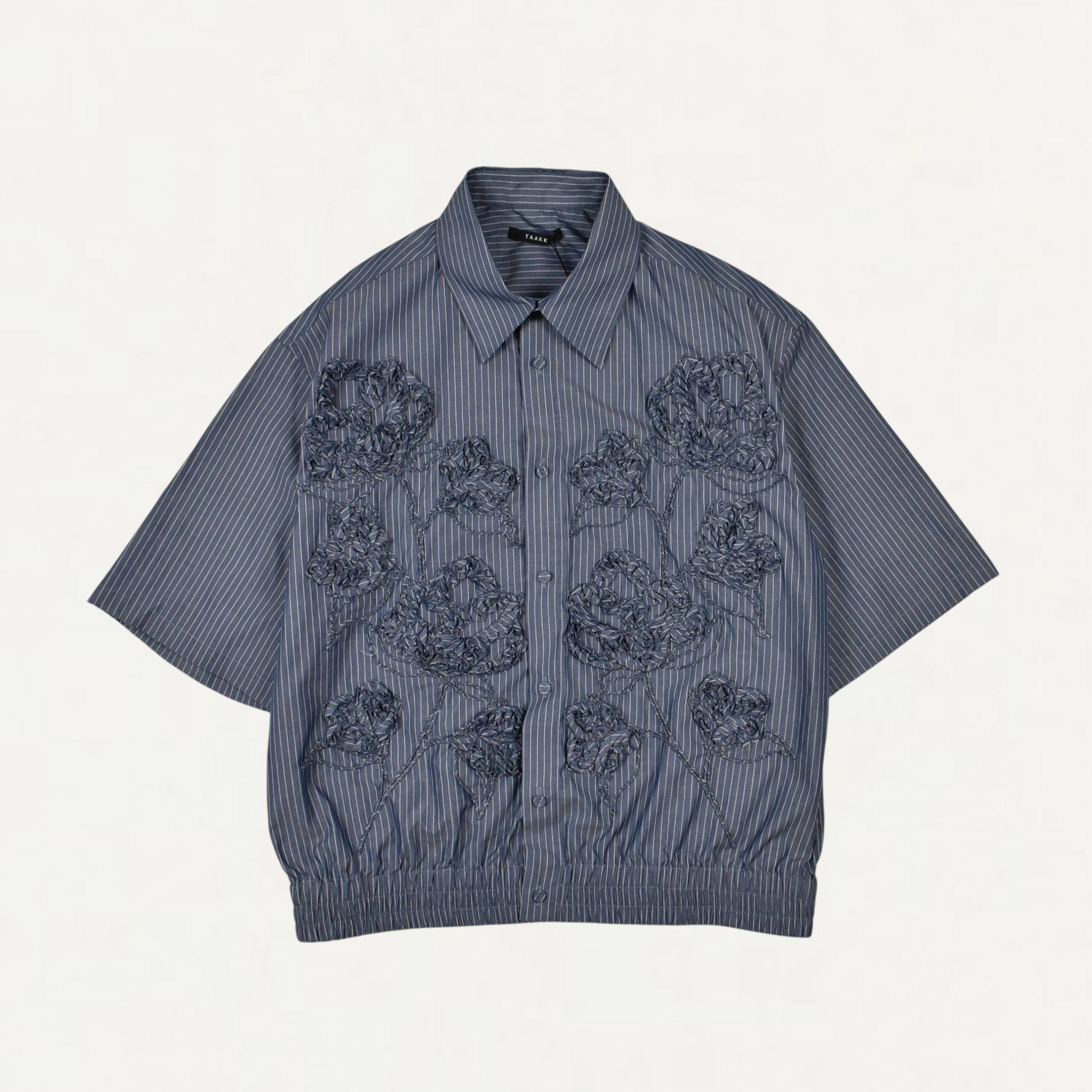 TAAKK Short Sleeve Shirt Navy[TA26SS-SH149]