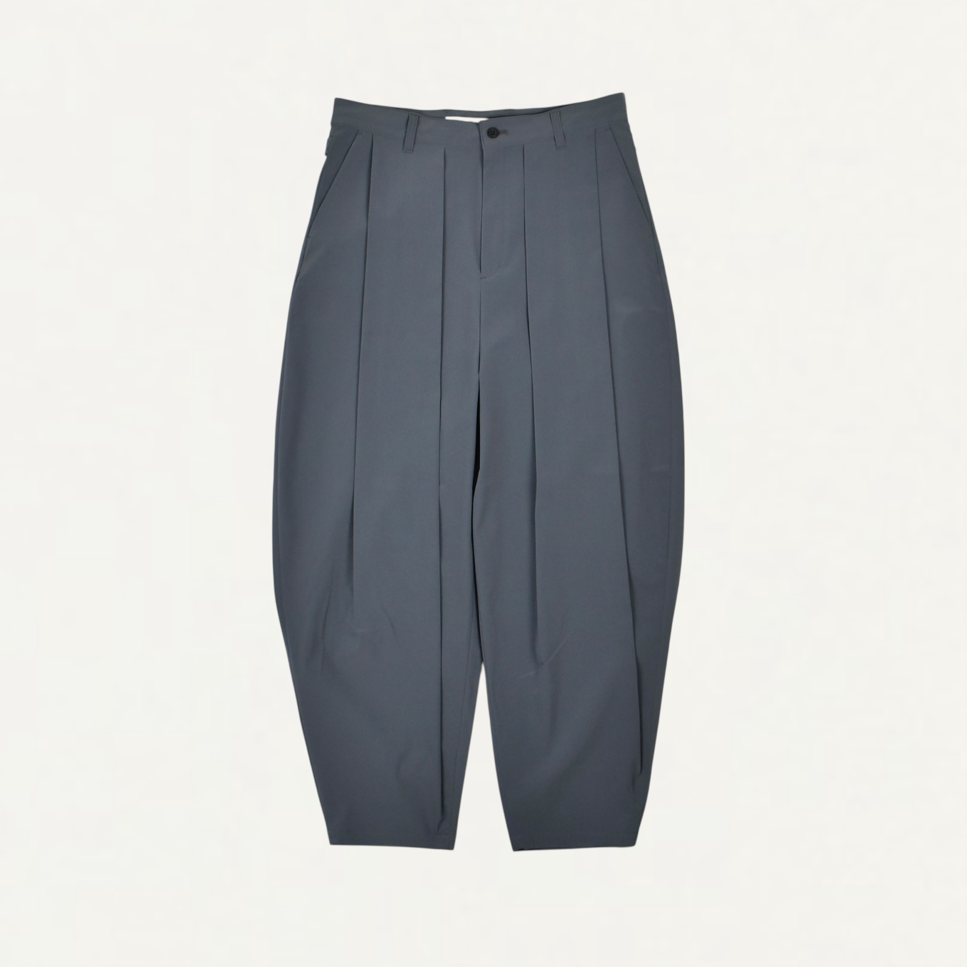 White Mountaineering 8 TUCK WIDE TAPERED PANTS CHARCOAL[WM2671402]