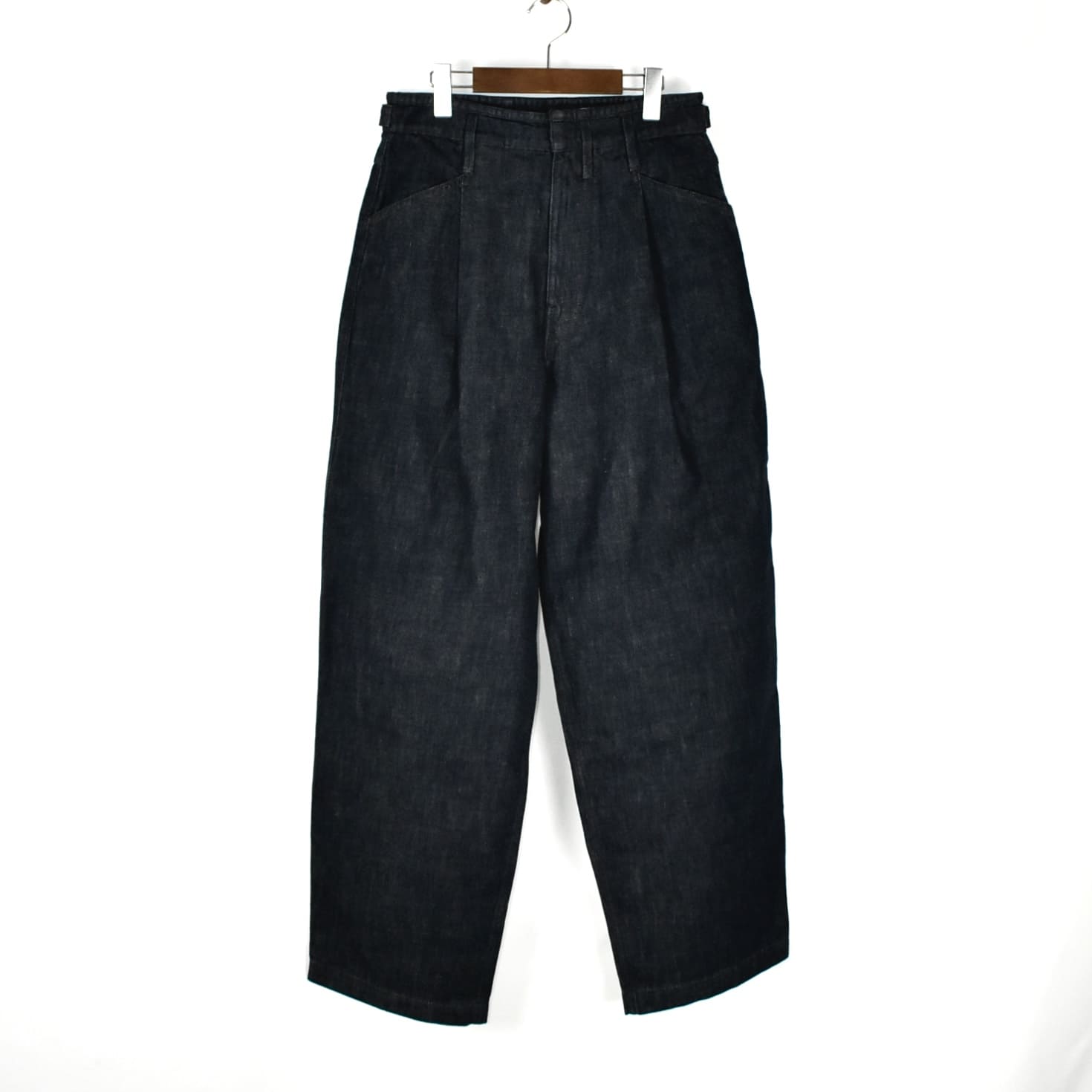LEMAIRE PLEATED WORKWEAR PANTS DENIM INDIGO[PA1201 LD068]