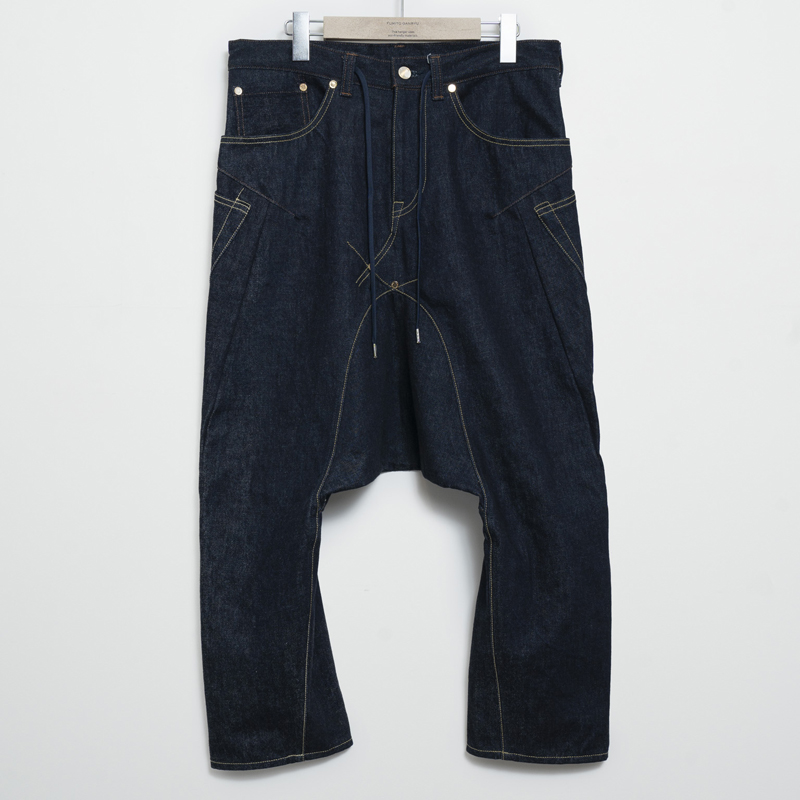 FUMITO GANRYU 3D CUT 5 pokets sarrouel pants[Fu9-Pa-06]
