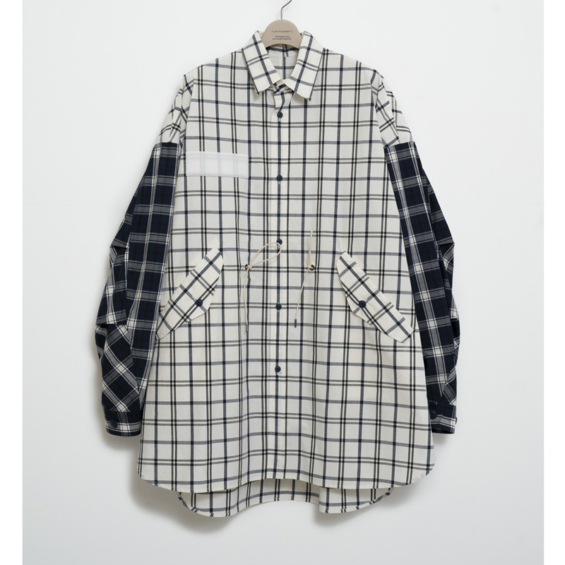 FUMITO GANRYU M-51 switching shirt jacket[Fu9-Bl-03]