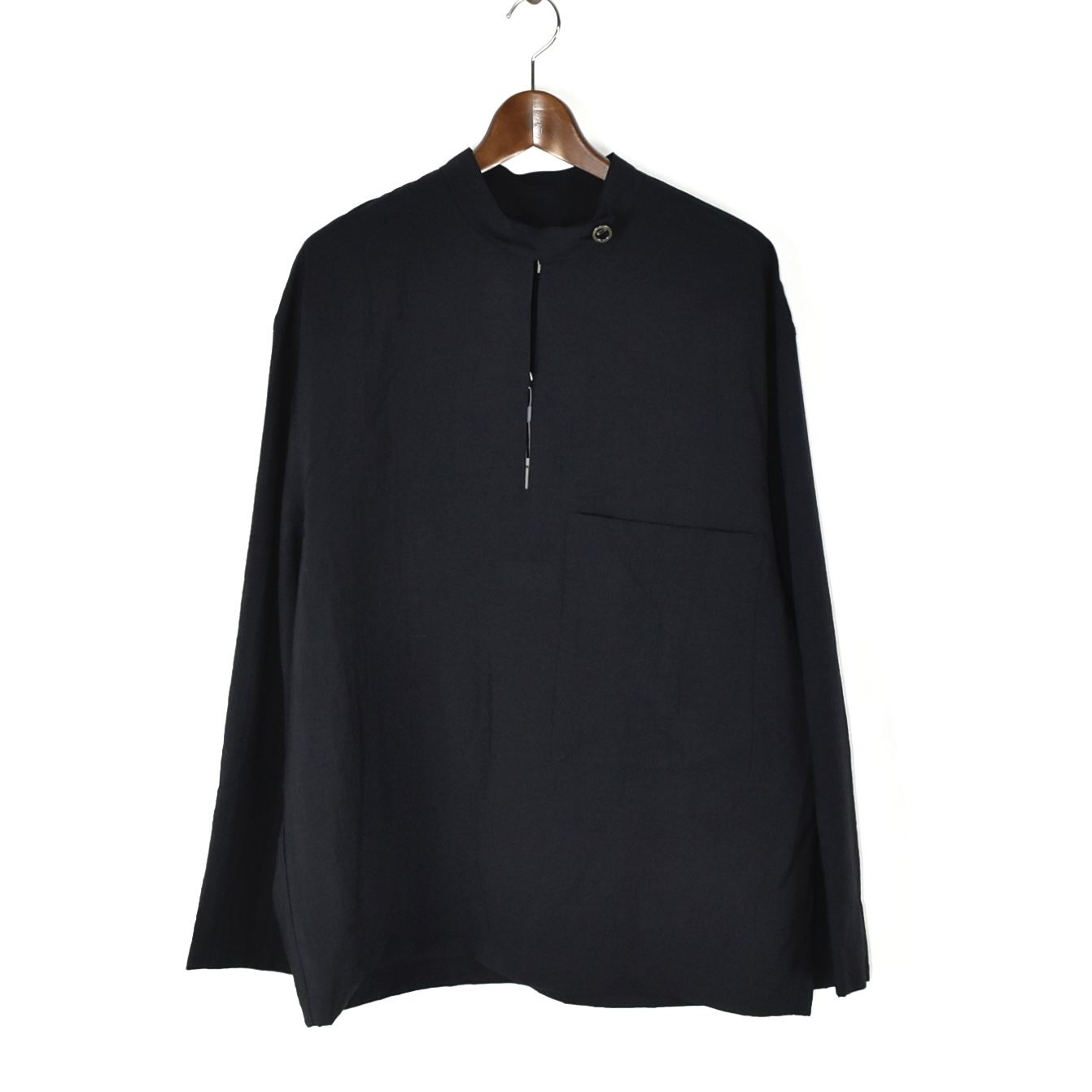 LE17SEPTEMBRE HOMME BAND NECK PULLOVER SHIRT NAVY[LH2511SH002ENA]