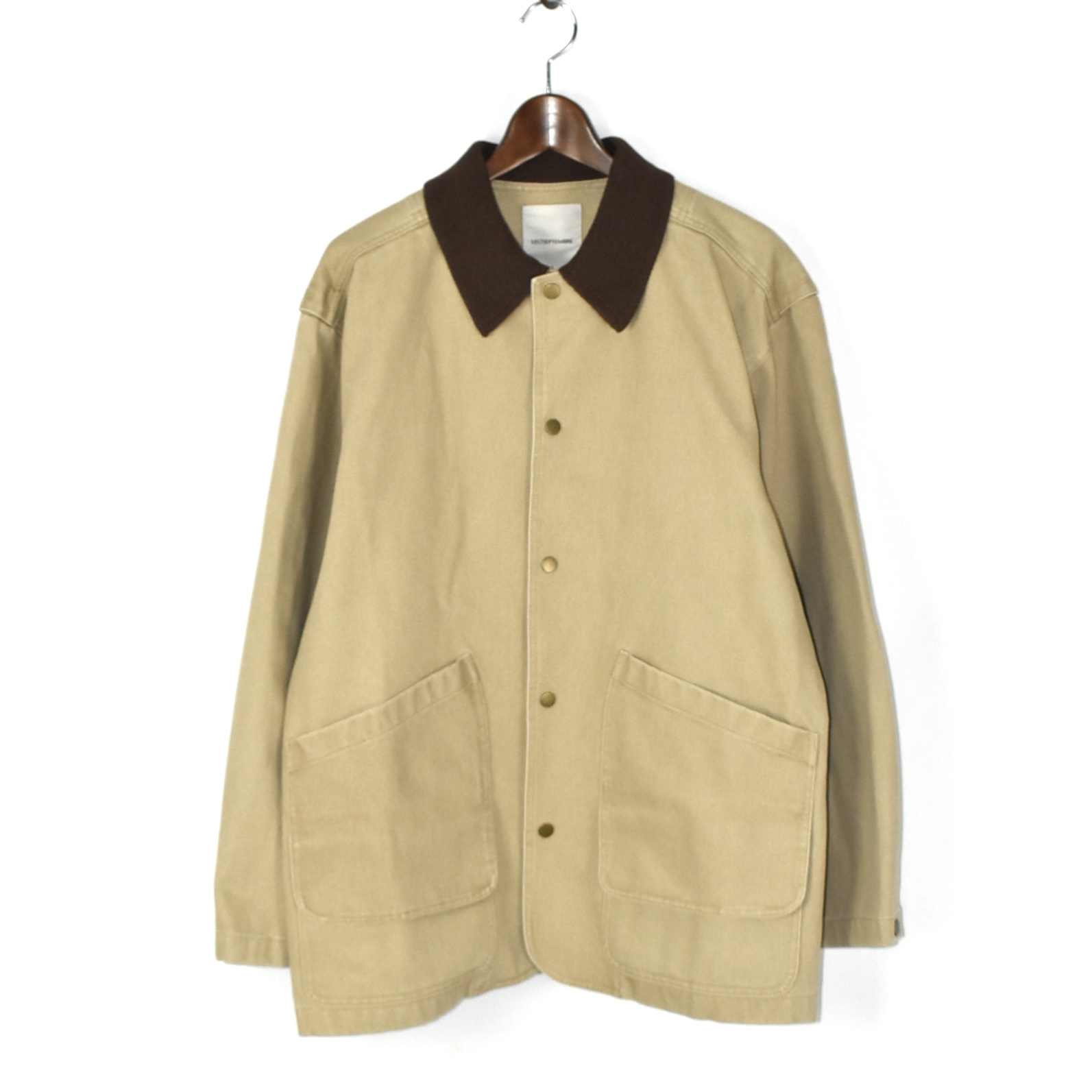 LE17SEPTEMBRE HOMME KNIT COLLAR FIELD JACKET BEIGE[LH2511CT001EBE]