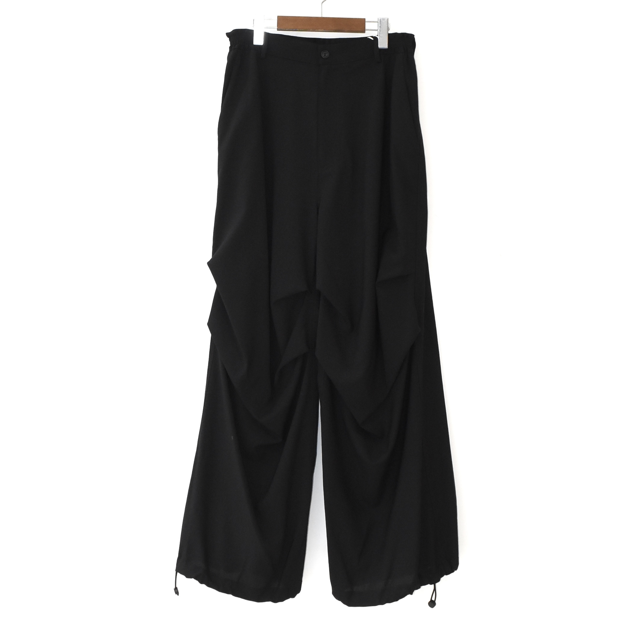 MM6 MAISON MARGIELA TAILORING WOOL CANVAS PANTS BLACK[SH0KA0037M35080132]