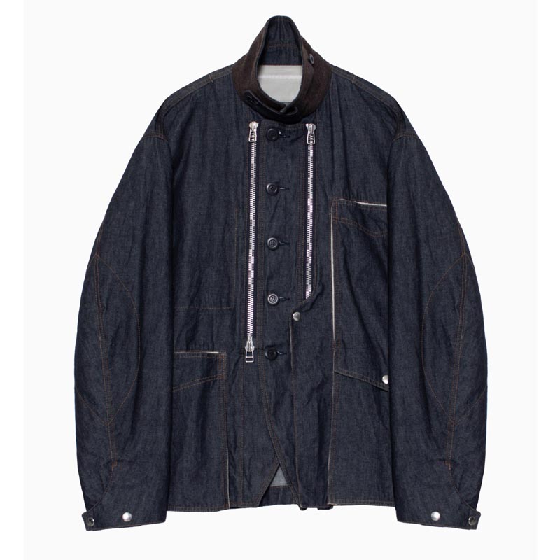 Tamme RAF FS DENIM WORK JACKET INDIGO[23S0094]