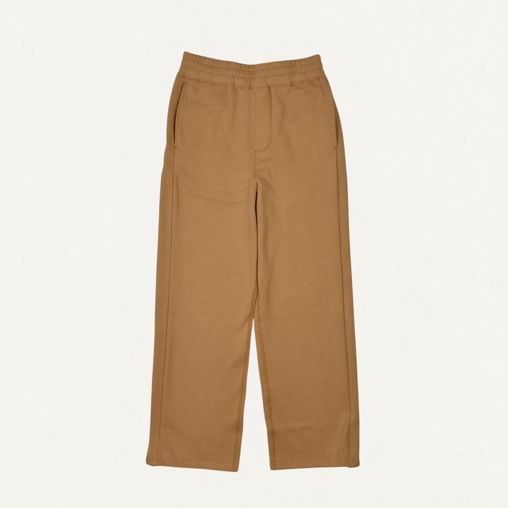 SEEALL LINED SWEAT PANTS NATURAL BROWN[SAU63-SW986-MM-006-NATURAL BROWN]