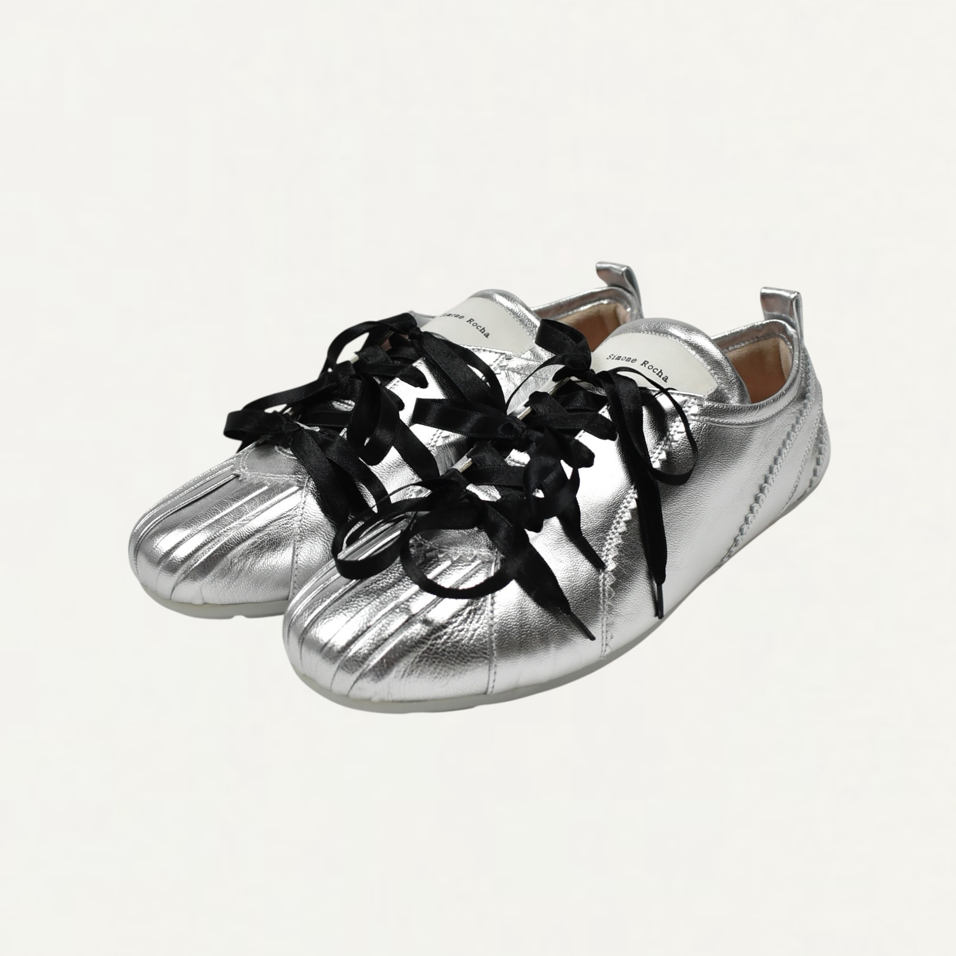 Simone Rocha BALLERINA GRIP TRAINER SILVER[BPT6-M 0824]