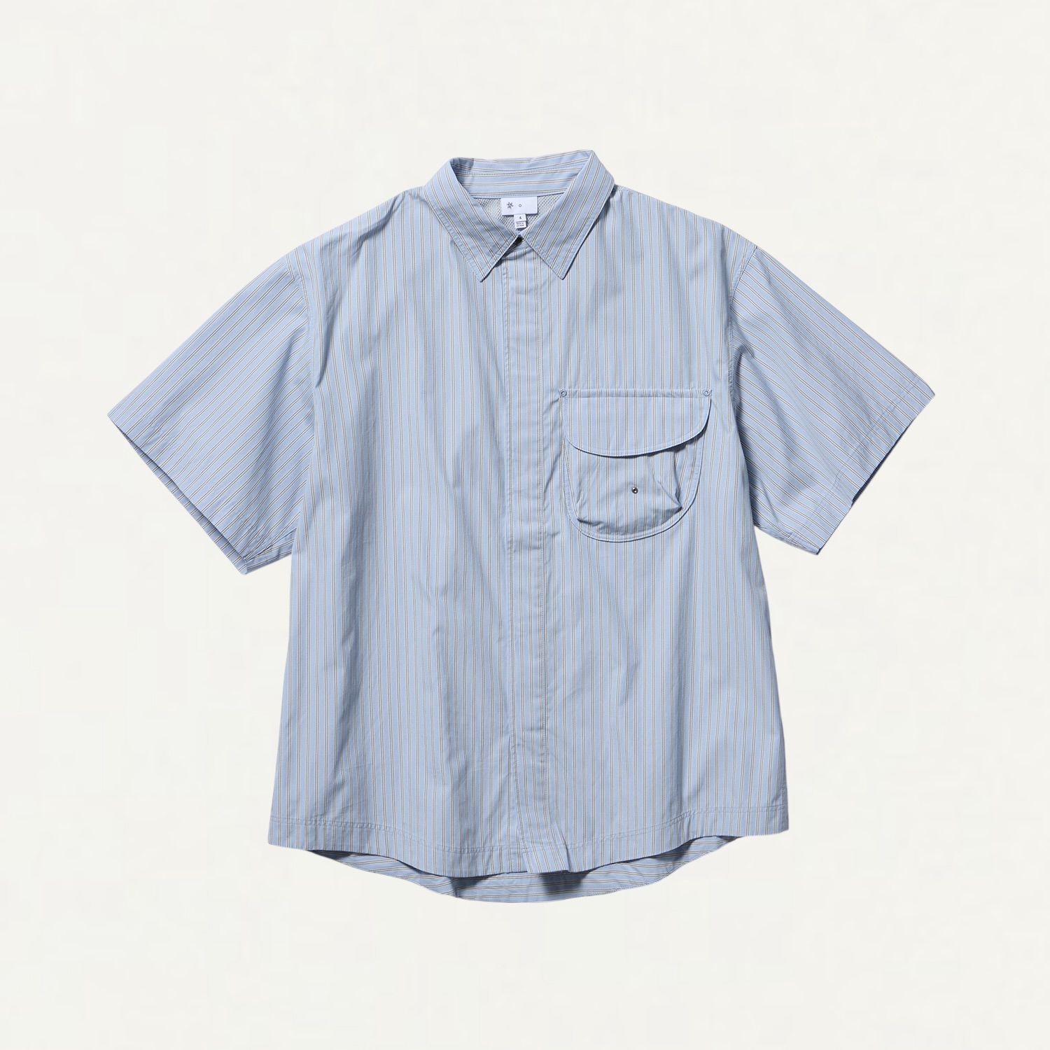 Goldwin0 レトロリフレクティブショートスリーブドシャツ チルサックス[GZ56105]