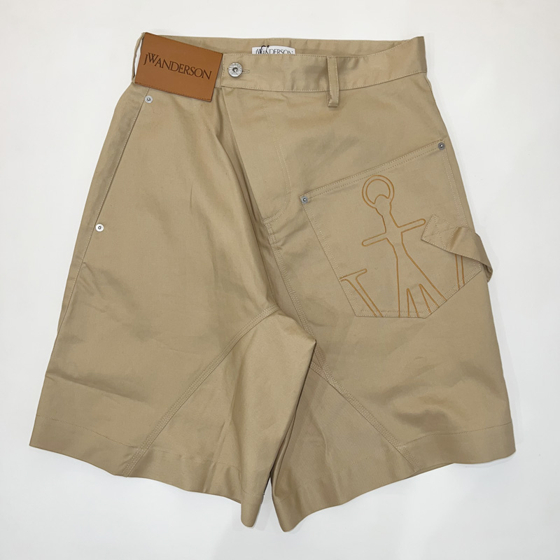 JW ANDERSON TWISTED CHINO SHORTS[SO0003]