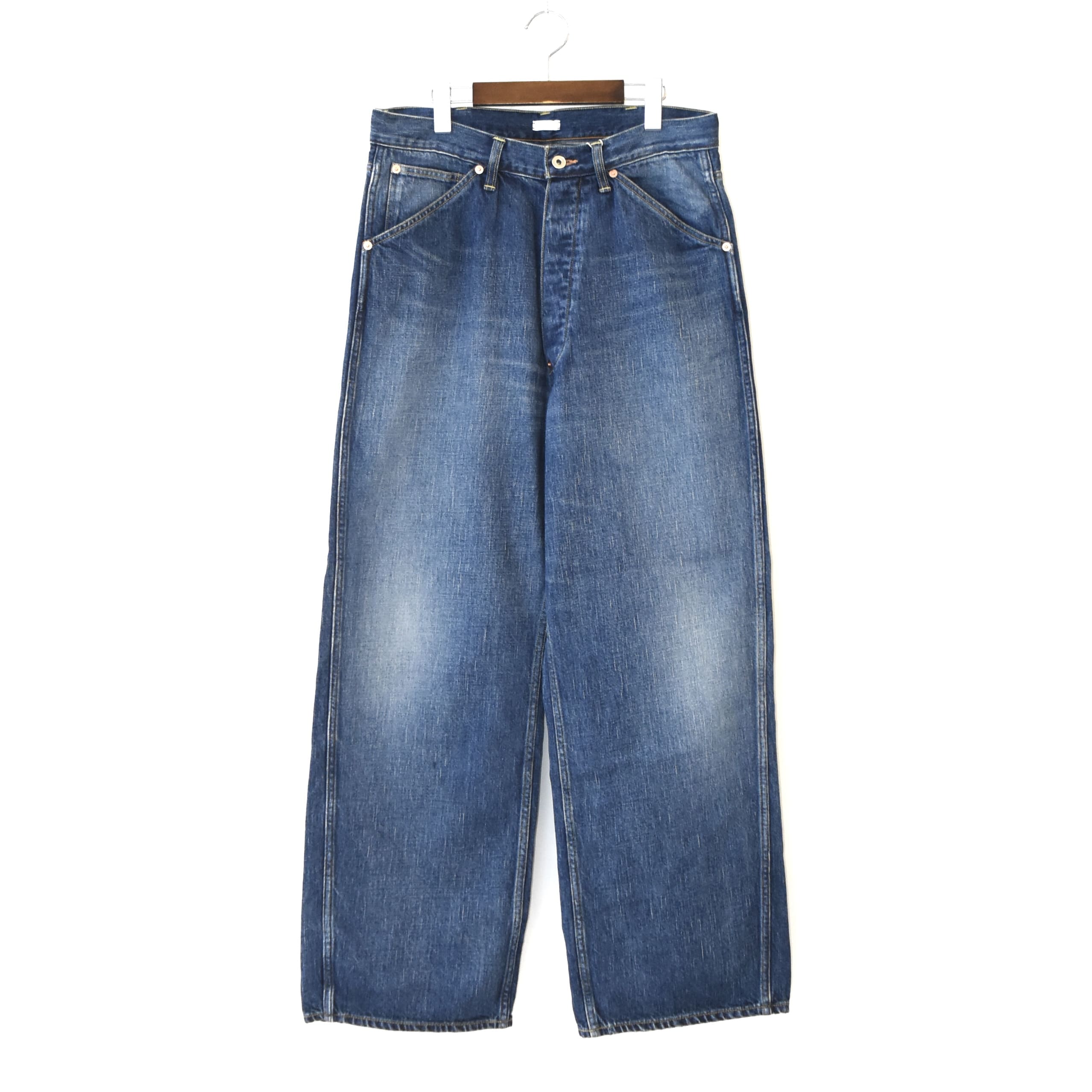 SEEALL 5POCKET PANTS INDIGO[SAU53-PT188-CR-001]