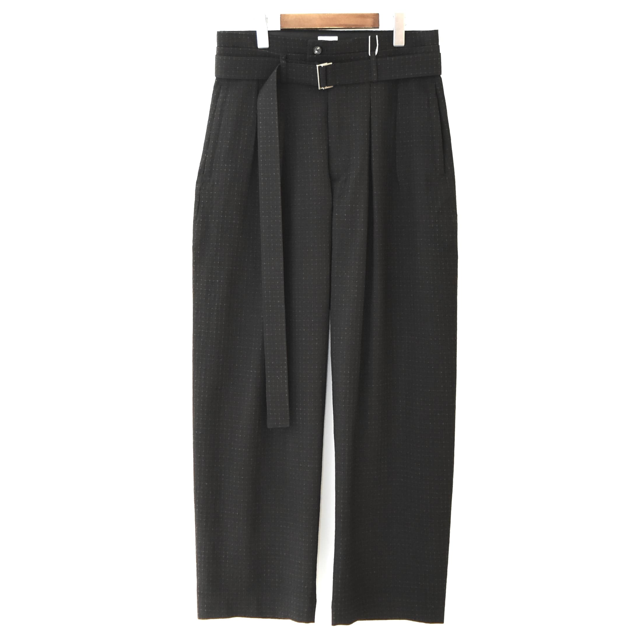SEEALL MANCHESTER PANTS BLACK/DOT[SAU53-PT181-MK-001]
