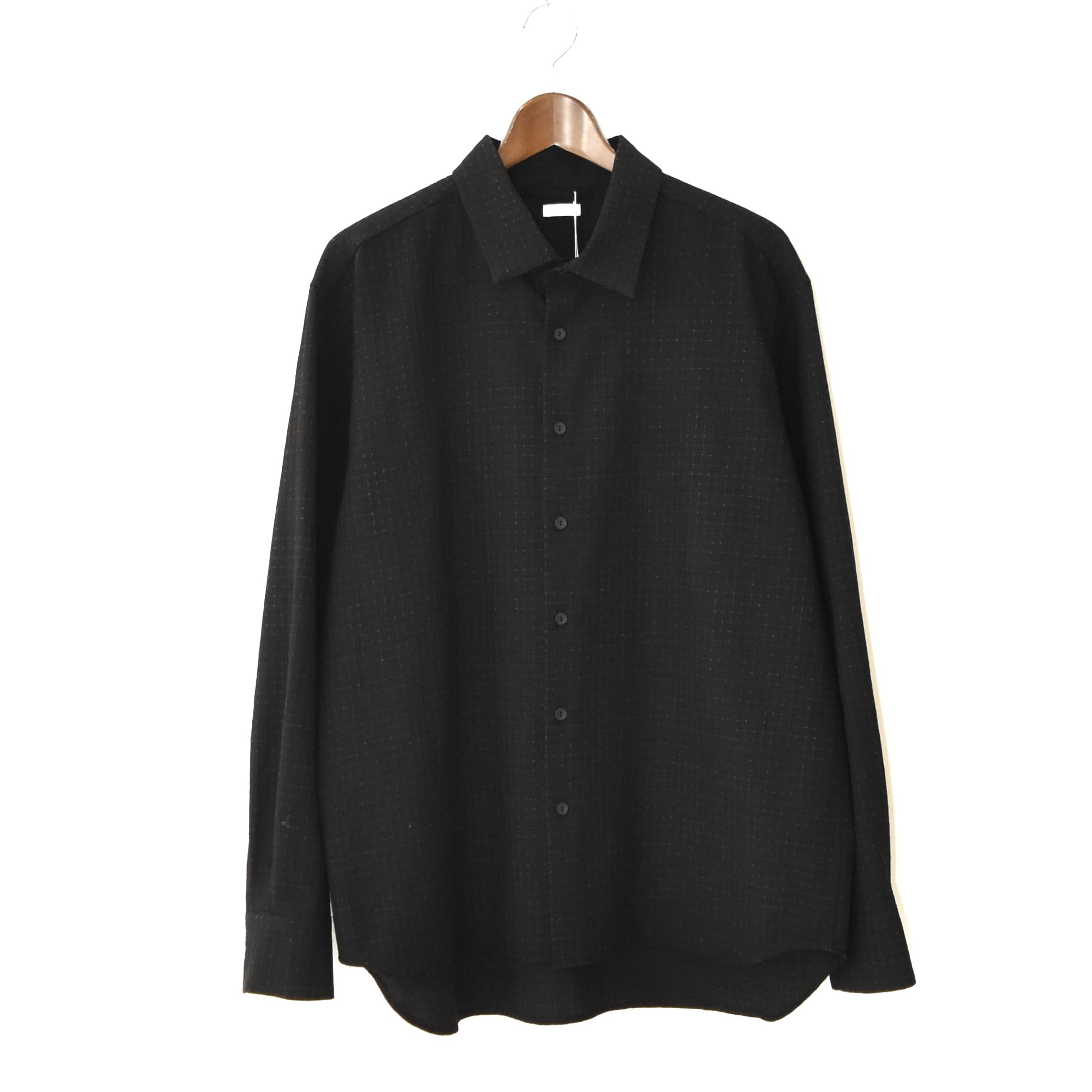 SEEALL REGULAR SHIRTS BLACK/DOT[SAU53-SH181-MK-001]