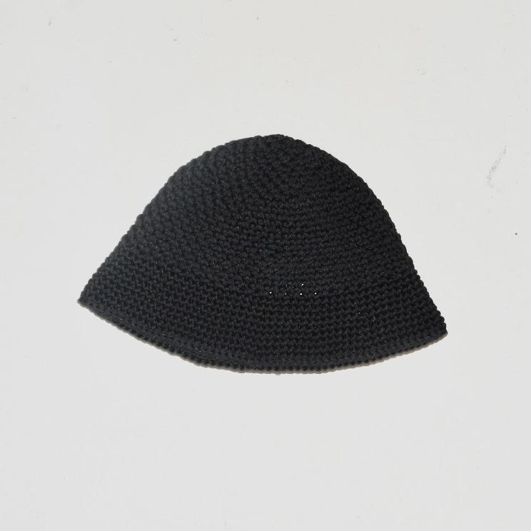 08sircus × kijima takayuki hand knitting sailor hat BLACK[24SS-AC01]