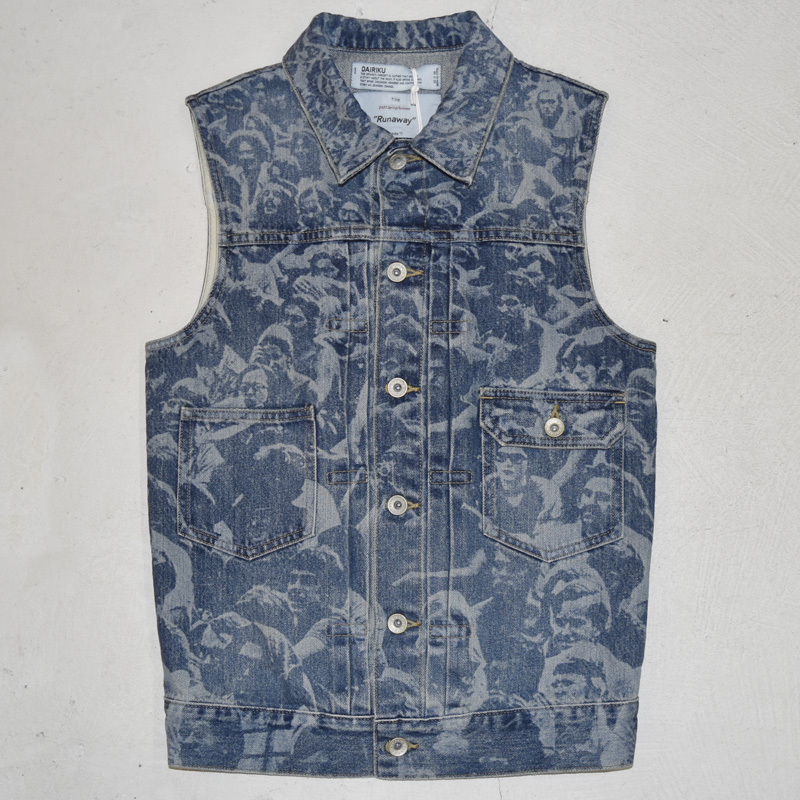 DAIRIKU TIte No sleeve Denim[23SS D-4-BLUE]