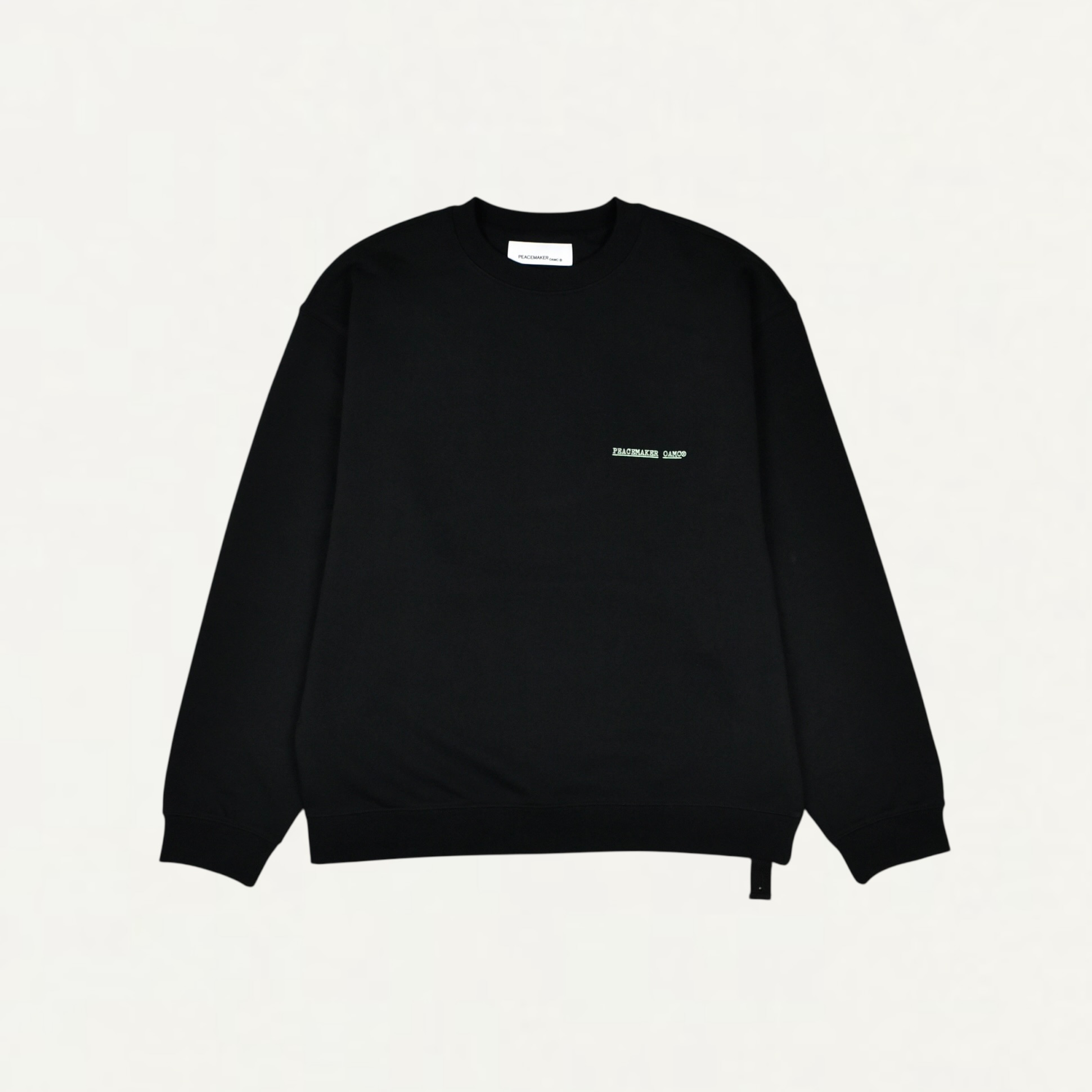 OAMC Peacemaker Crewneck Dogs Print Black[PCM3ONO1HFT001099]