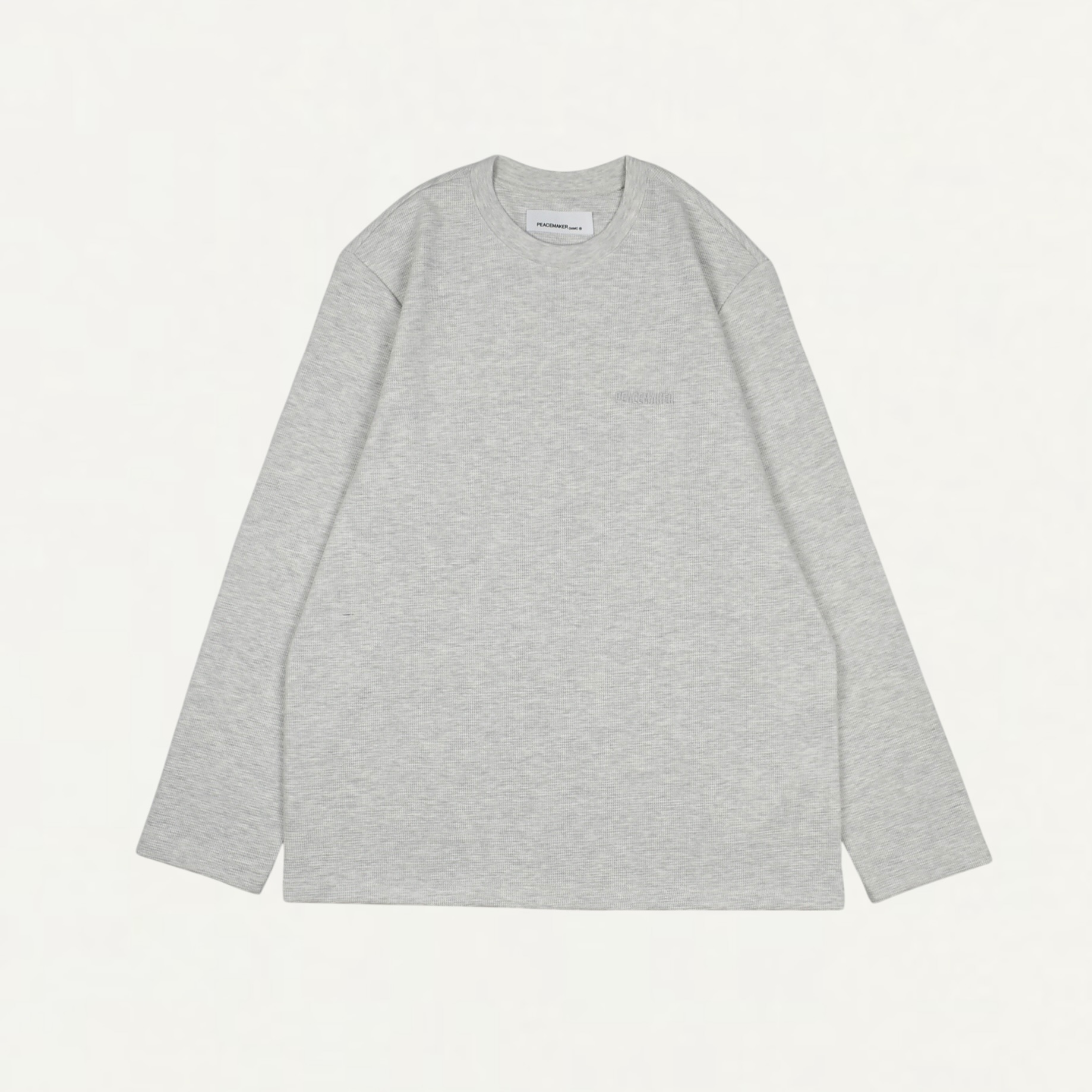 OAMC Peacemaker Waffle Tee Gray[PCM30T14AJE008095]