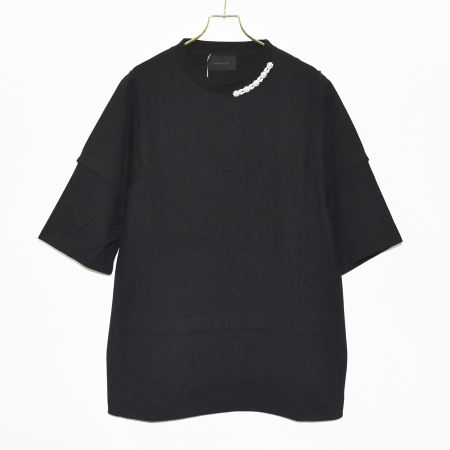 SIMONE ROCHA OVERSIZED PATCHEWORK T-SH[5139B 0562 B]