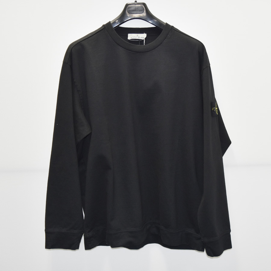 STONE ISLAND 左腕アイコンタグロングスリーブ[63750-29]