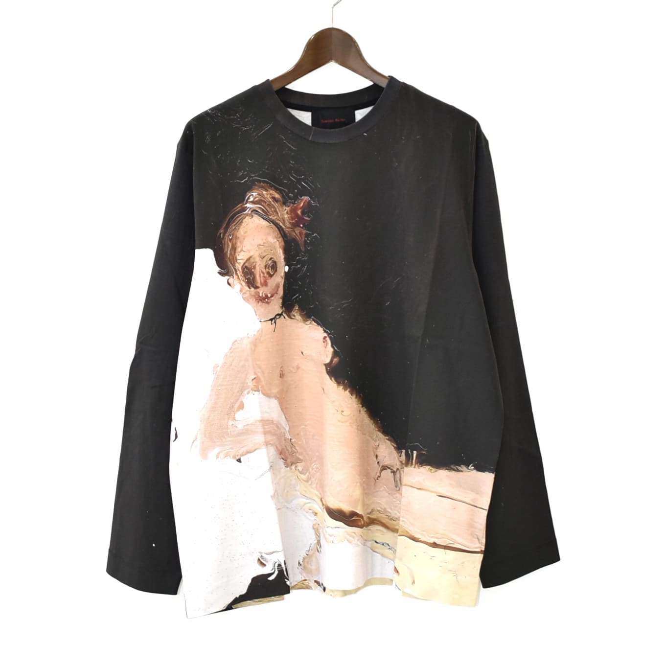 Simone Rocha OLYMPIA PRINT LONG SLEEVE T-SHIRTS MULTI[5194P44-M0569]