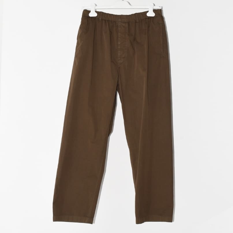 LEMAIRE RELAXED PANTS DARC TOBACCO[PA1047 LF1206]