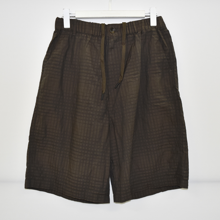 White Mountaineering JACQUARD MESH WIDE SHORT PANTS[WM2371404]