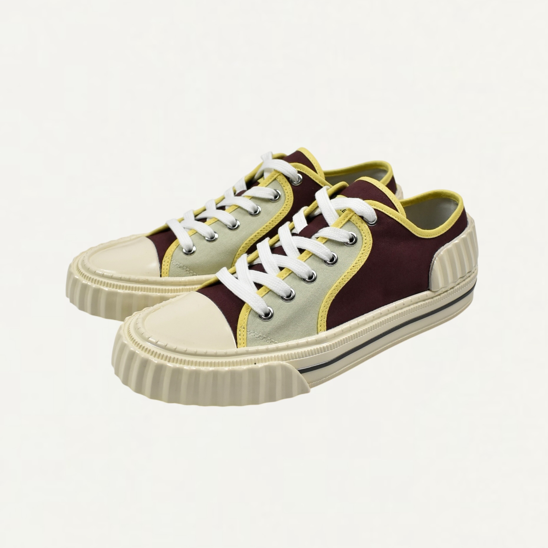 ADIEU PARIS Type PAN PAN ! BURGUNDY/PALE YELLOW/PALE BLUE