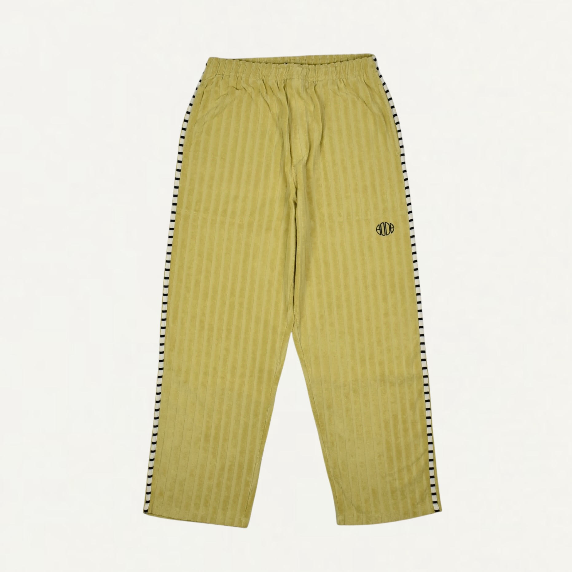 BODE CROQUET GROUND SWEATPANTS YELLOW/GREEN[MRS26CS023]