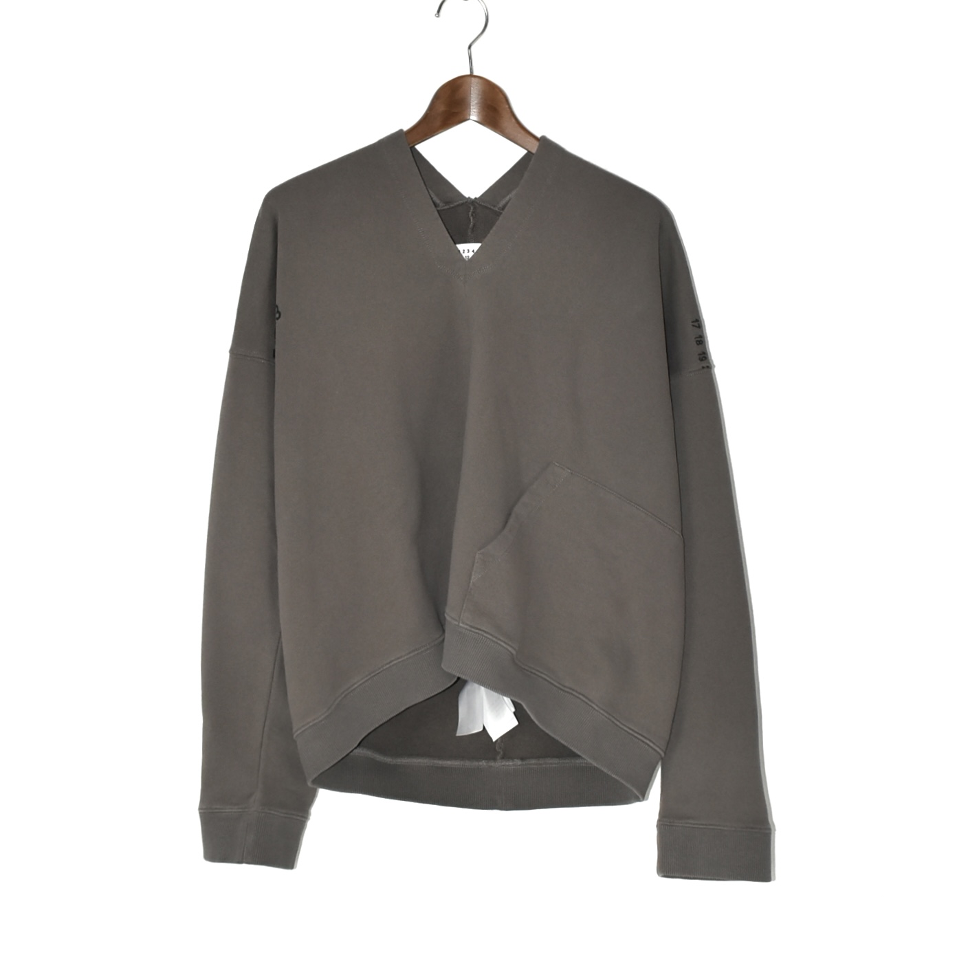 MM6 MAISON MARGIELA UNBRUSHED SWEAT JERSEY Brown[S52GU0239]