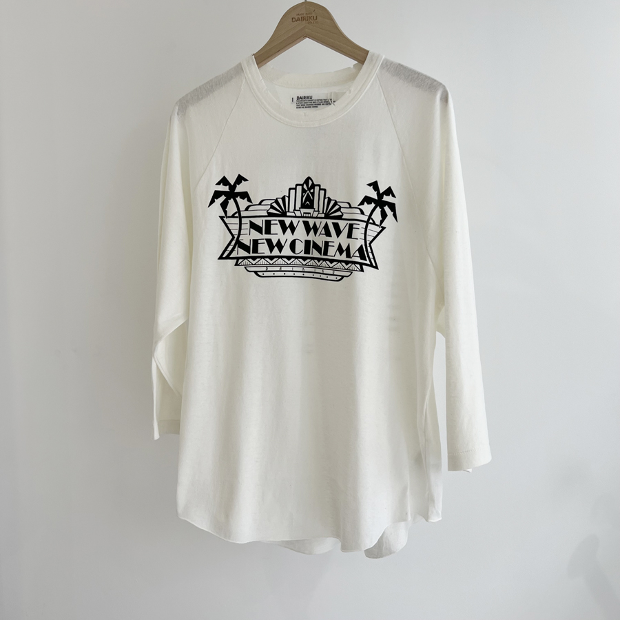 DAIRIKU NEW Raglan Tee[23SS C-5-WH]