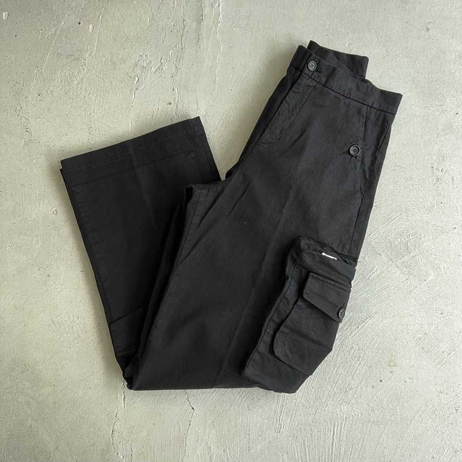 WINNIE CARGO TROUSER BLACK
