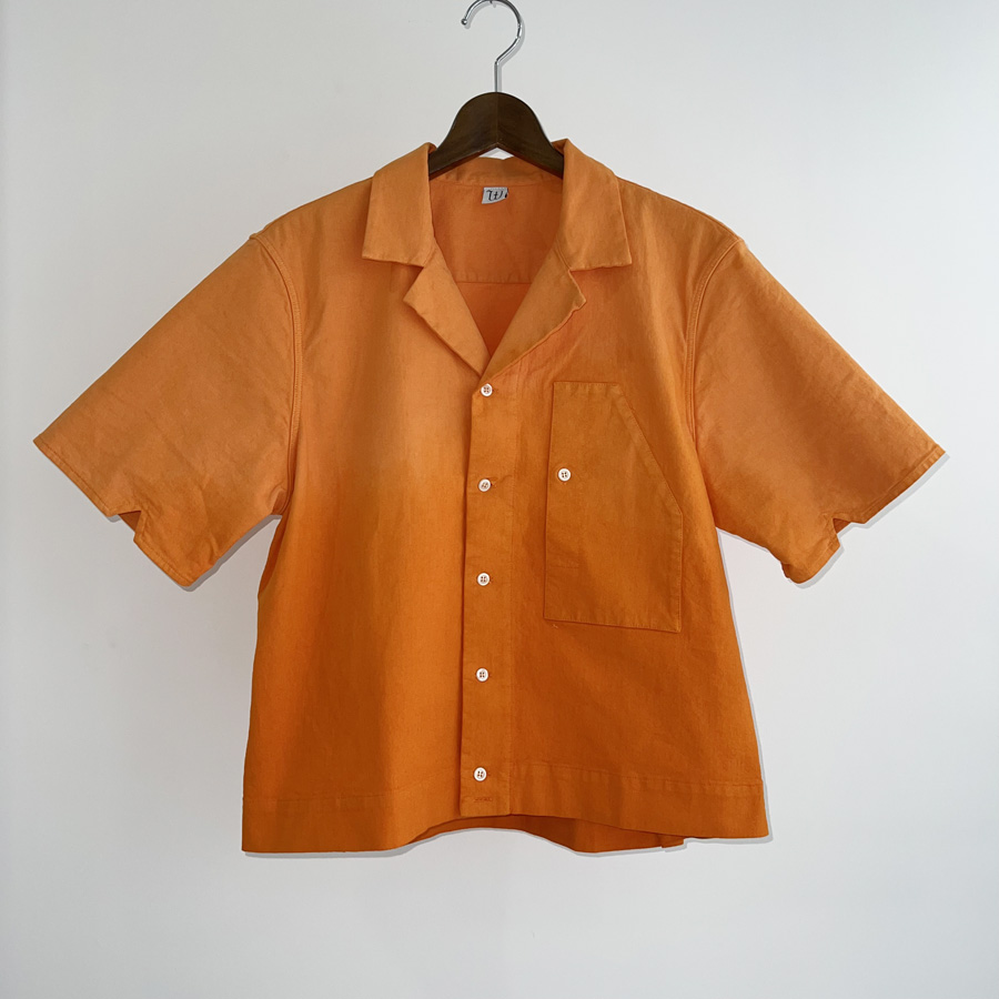 WINNIE SHORT SLEEVE SHIRT ORANGE