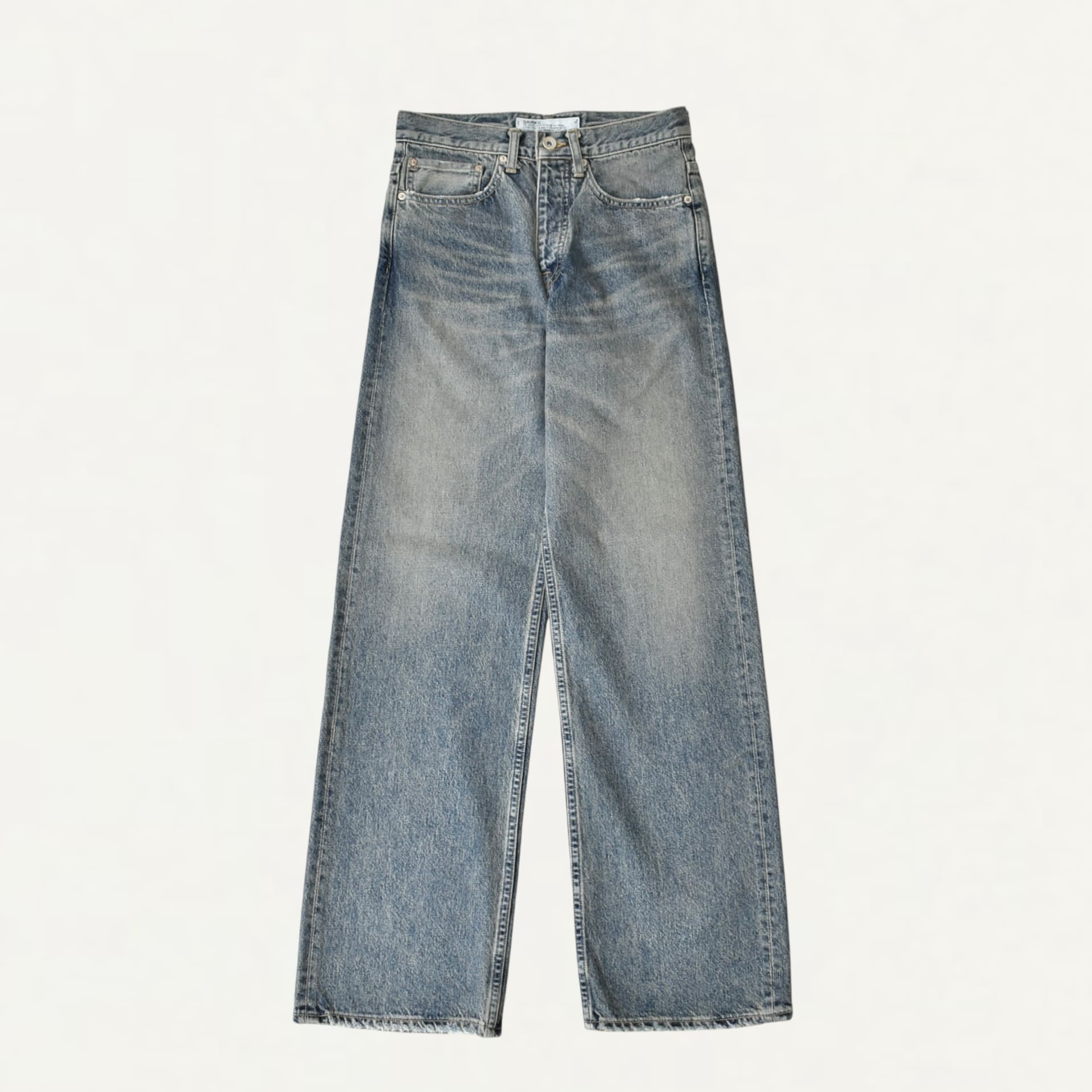 DAIRIKU "Straight" Vintage Denim Pants Indigo[25SS RG-DNM4]