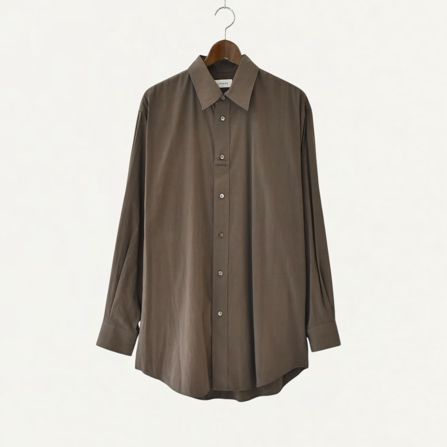 LEMAIRE LOOP SHIRT WALNUT[SH1169 LF1370BR465]