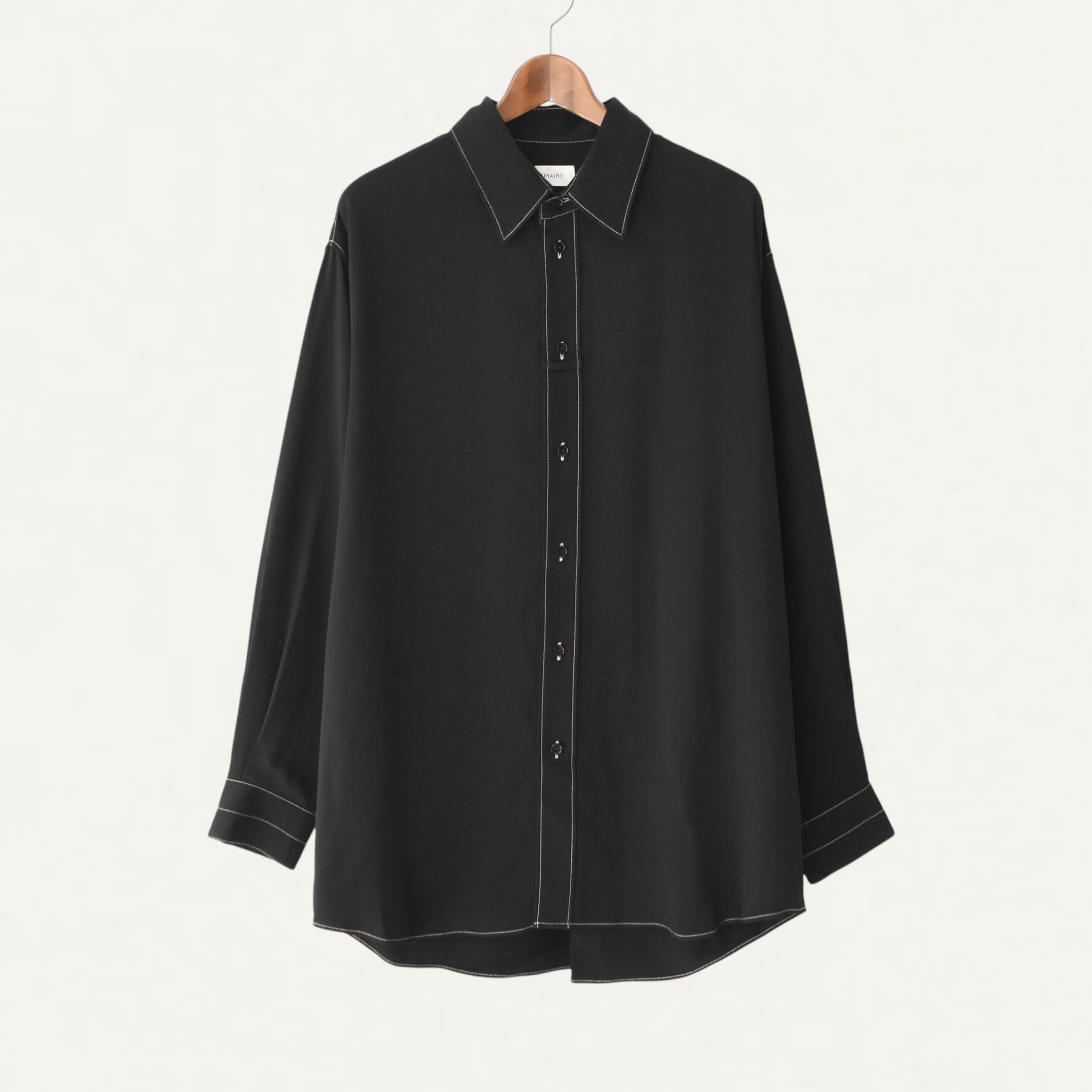 LEMAIRE LOOP SHIRT BLACK[SH1169 LF1392BK999]