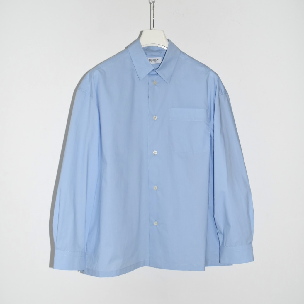 ROLD SKOV SLIT SHIRT [BLUE]