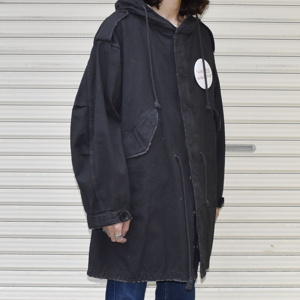 DAIRIKU 22SS Mods coat Black 別注 モッズコート-