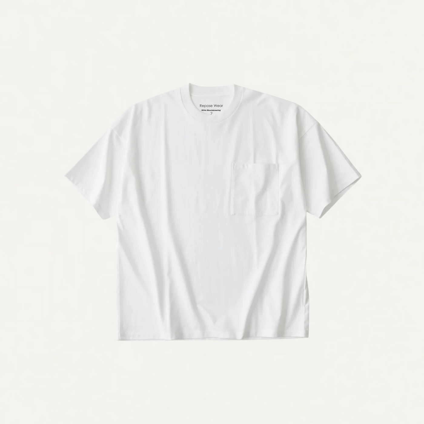 White Mountaineering WIDE T-SHIRT WHITE[RW2671501]