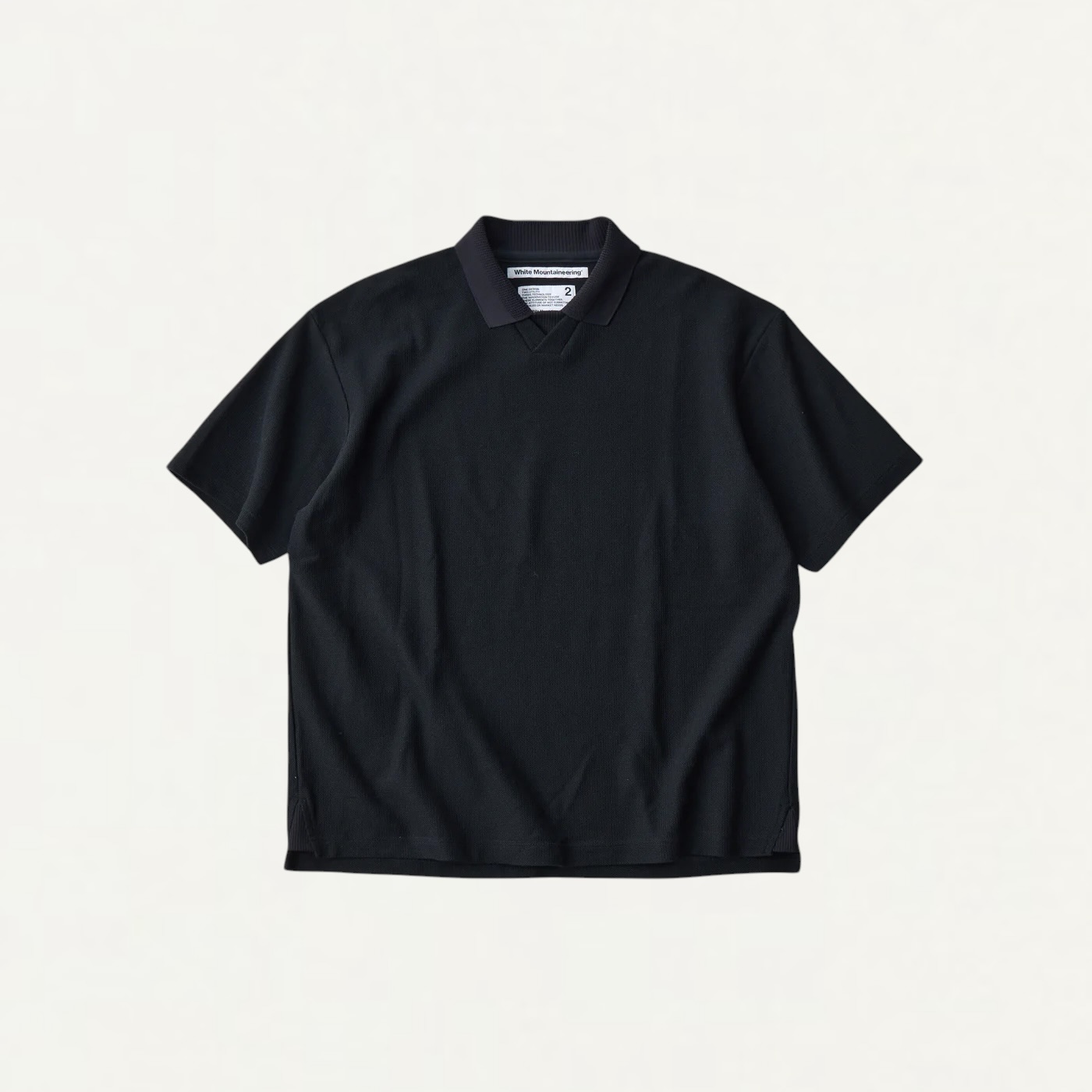 White Mountaineering POLO SHIRT BLACK[WM2671515]
