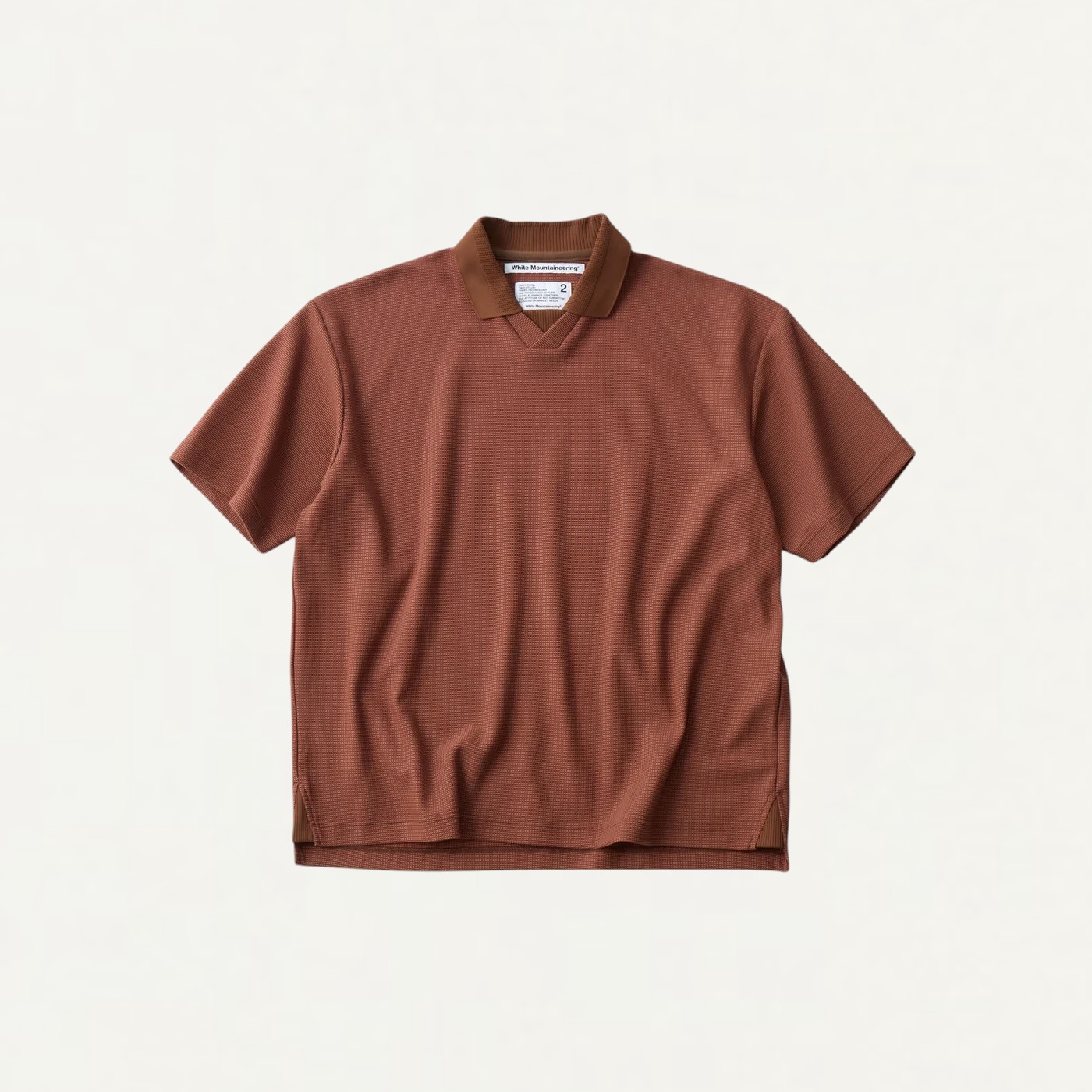 White Mountaineering POLO SHIRT BROWN[WM2671515]