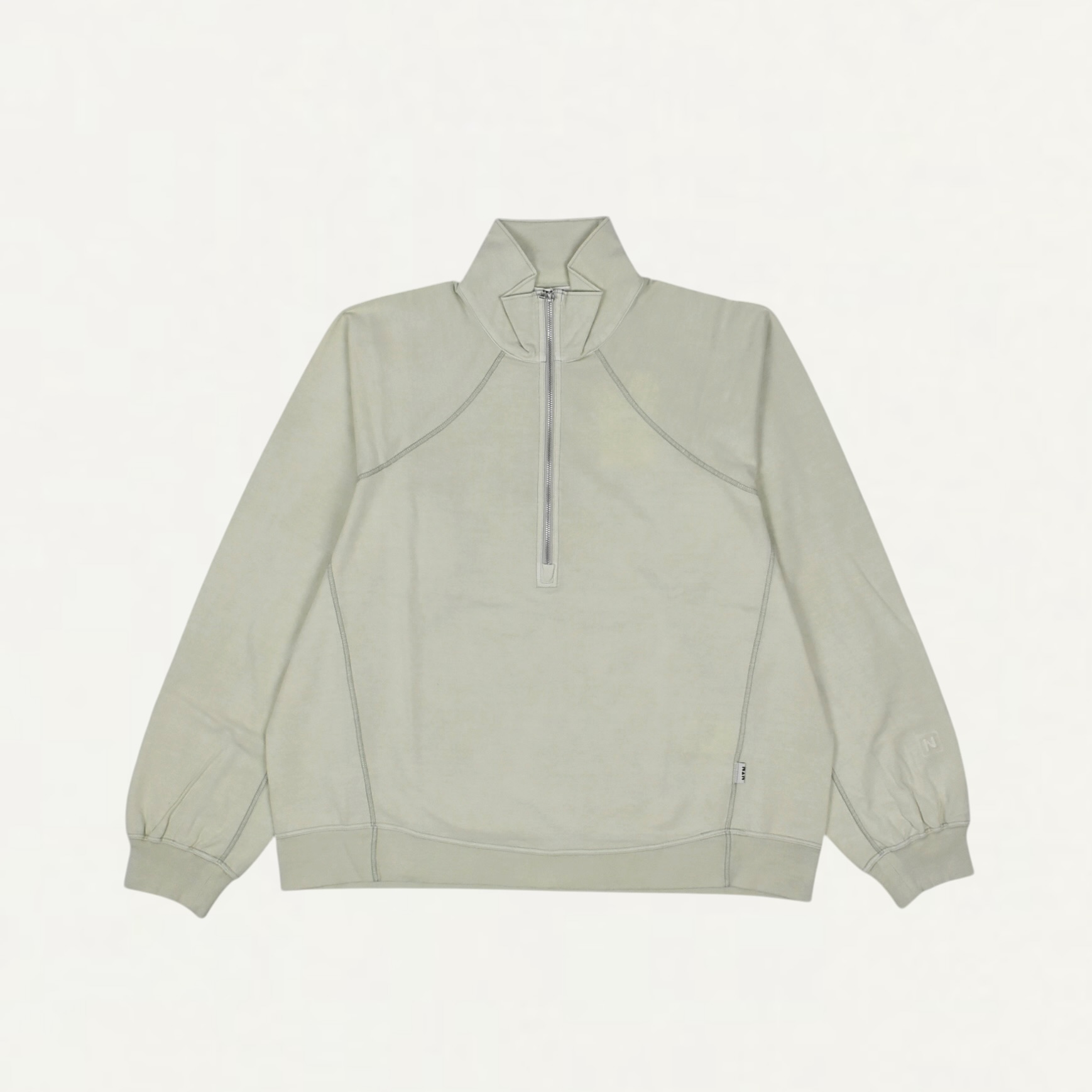 NTN N1 HALF ZIP L/S PULLOVER MIST[N006-011148D]