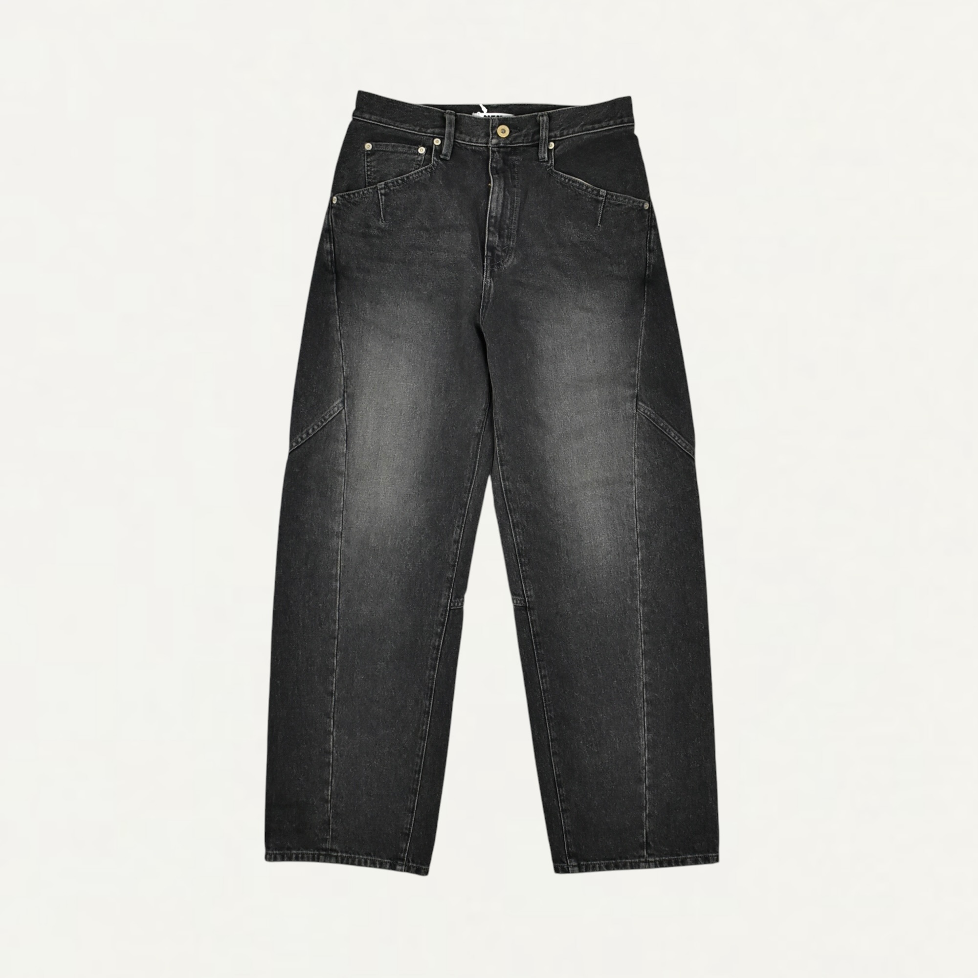 NTN 3D 5 POCKET PANTS WASHED BLACK[N006-032132B]