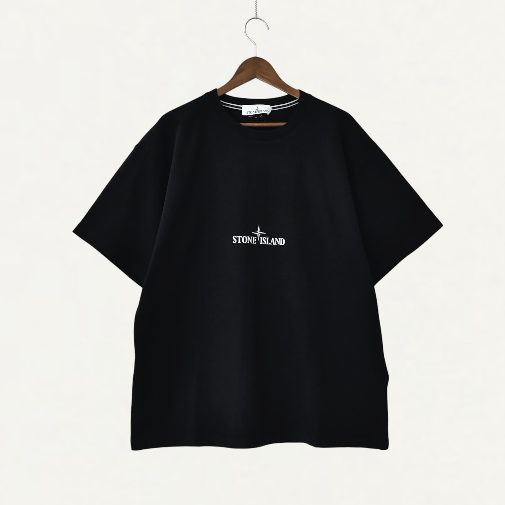 STONE ISLAND 21002RC COMBED ORGANIC COTTON JERSEY Short-sleeve T-shirt[K1S1521002RC]