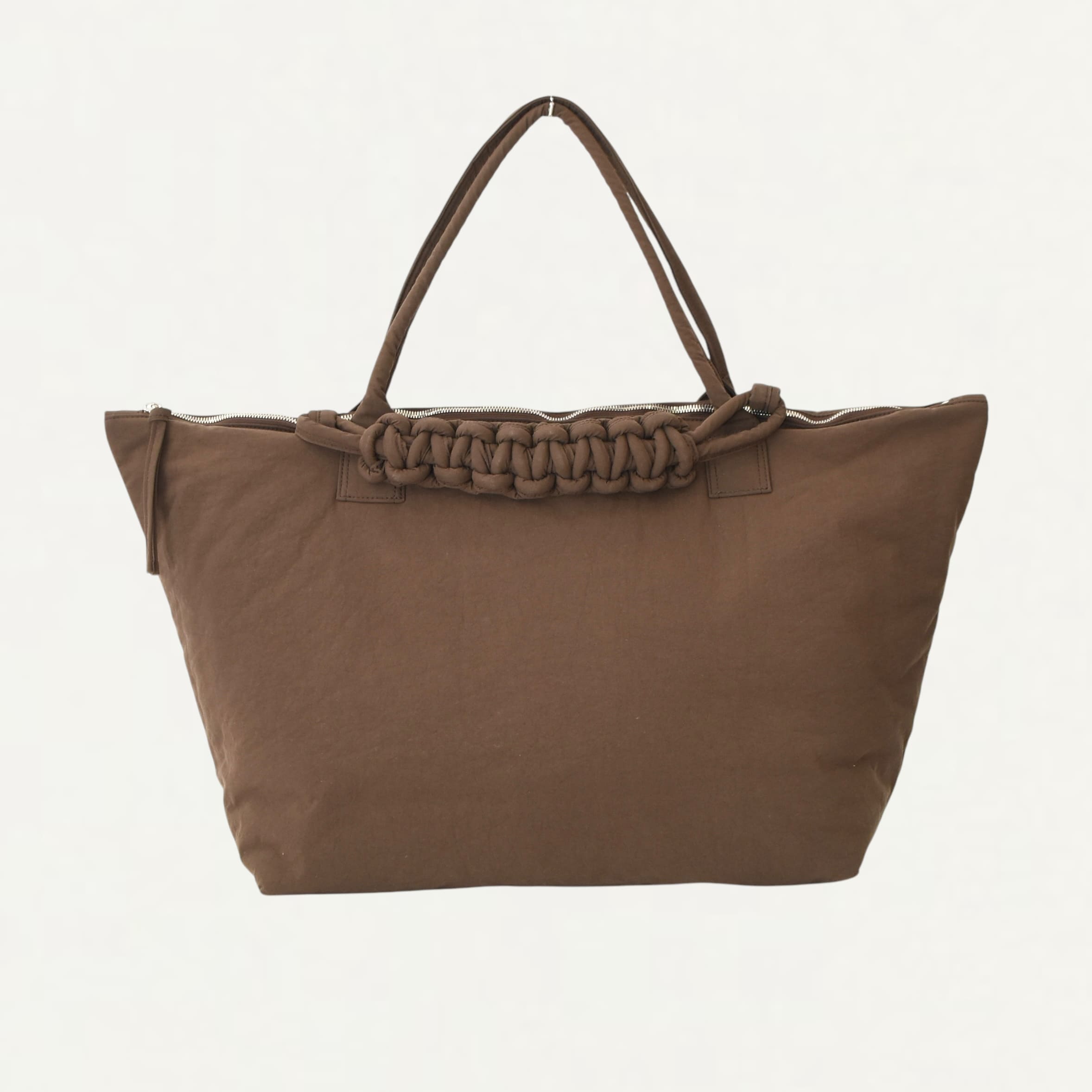 SAGAN Vienna PAZAR TOTE XL PLANT DYE NYLON Brown