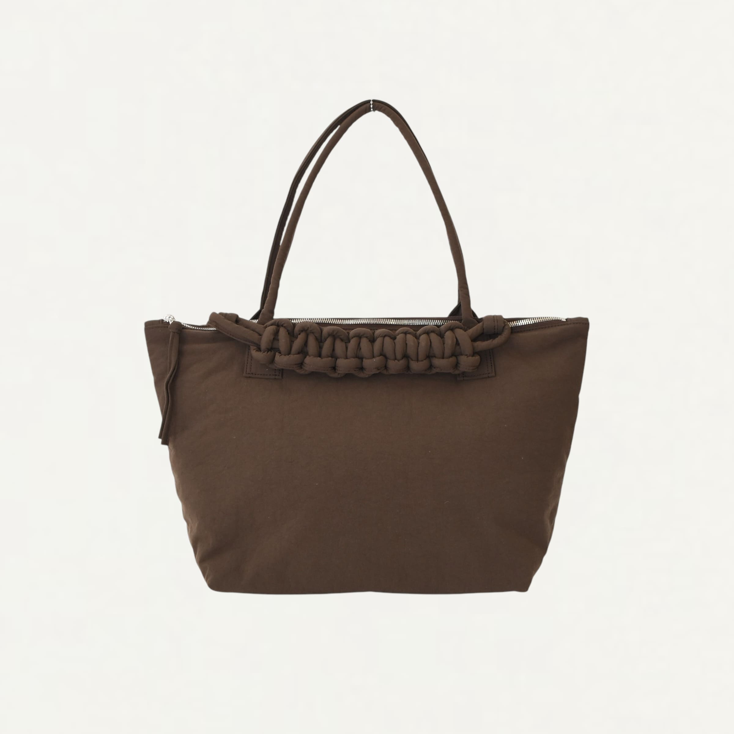 SAGAN Vienna PAZAR TOTE M PLANT DYE NYLON Brown