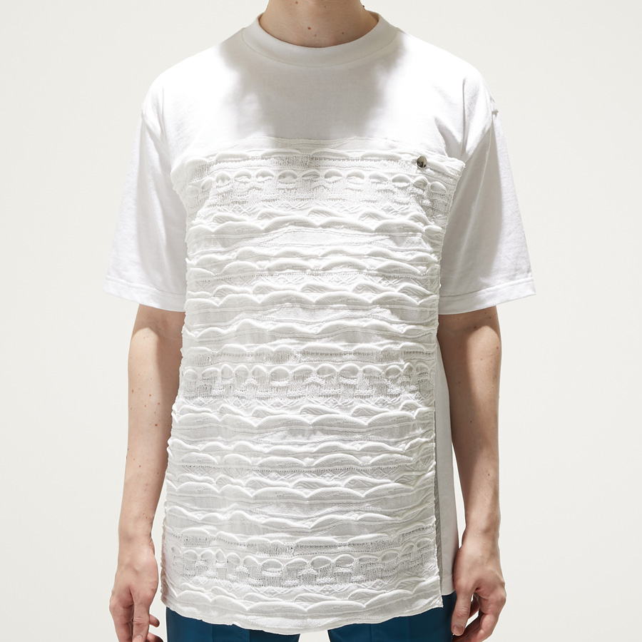 Tamme 3D SUMMER KNIT PANEL S/S T-SHIRT[23S0106]