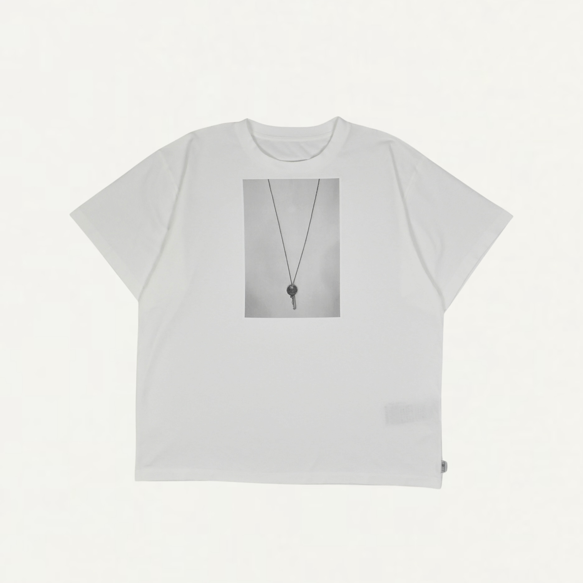 MM6 MAISON MARGIELA MM6 key T-shirt White[SH0GC0068]
