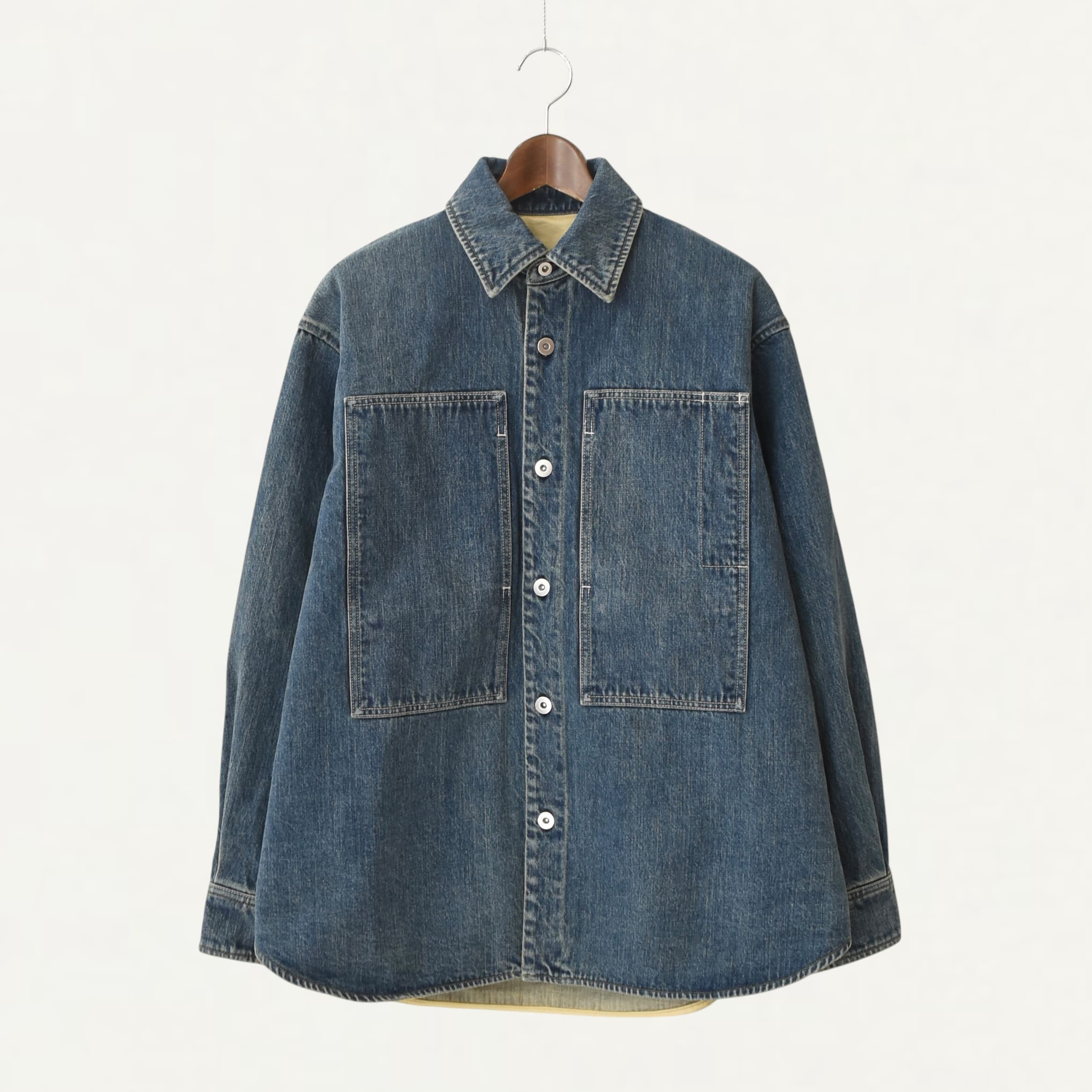 JIL SANDER+ L/S Denim shirts blue[J47DL0159]