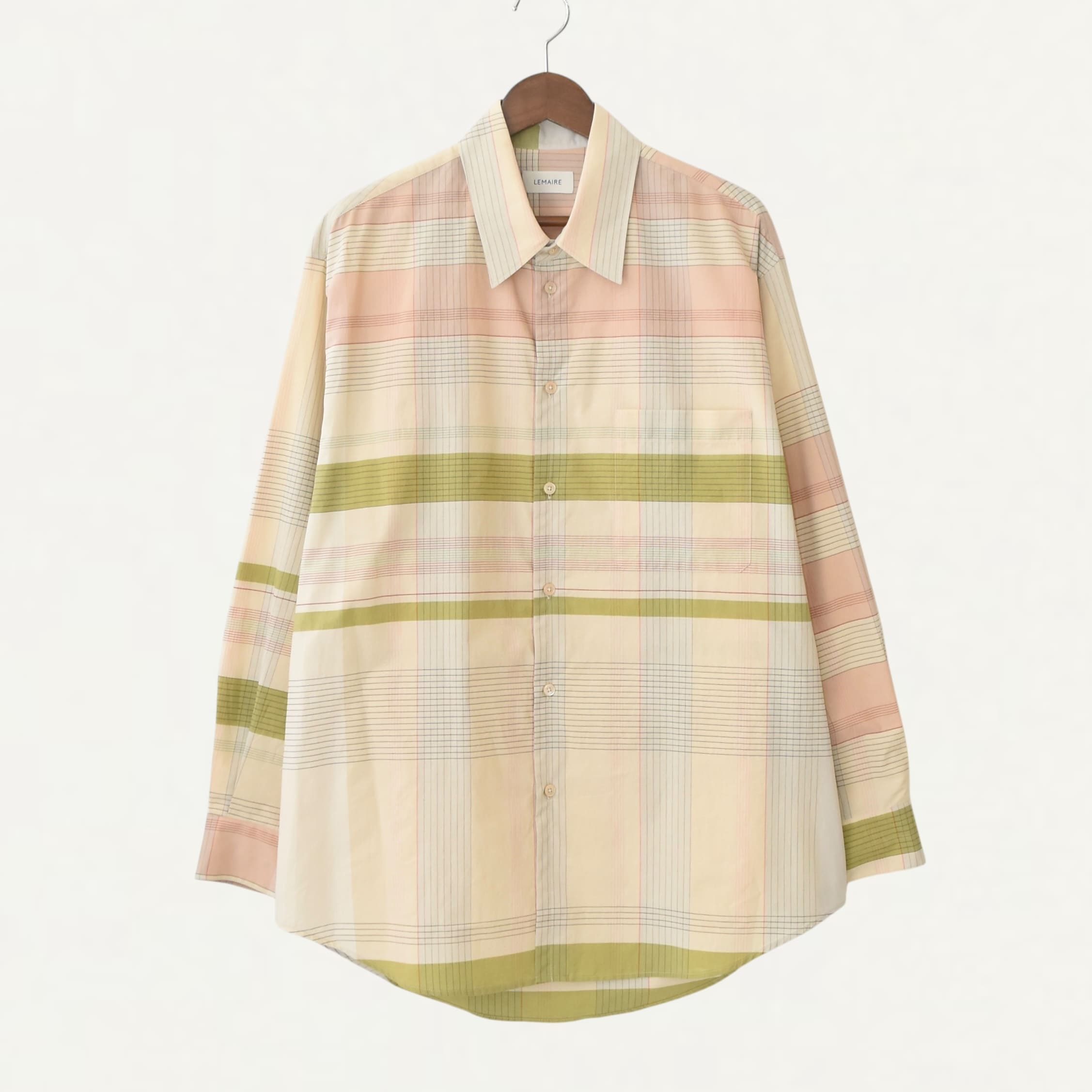 LEMAIRE RELAXED SHIRT Beige mulch[SH1176 LF1396]